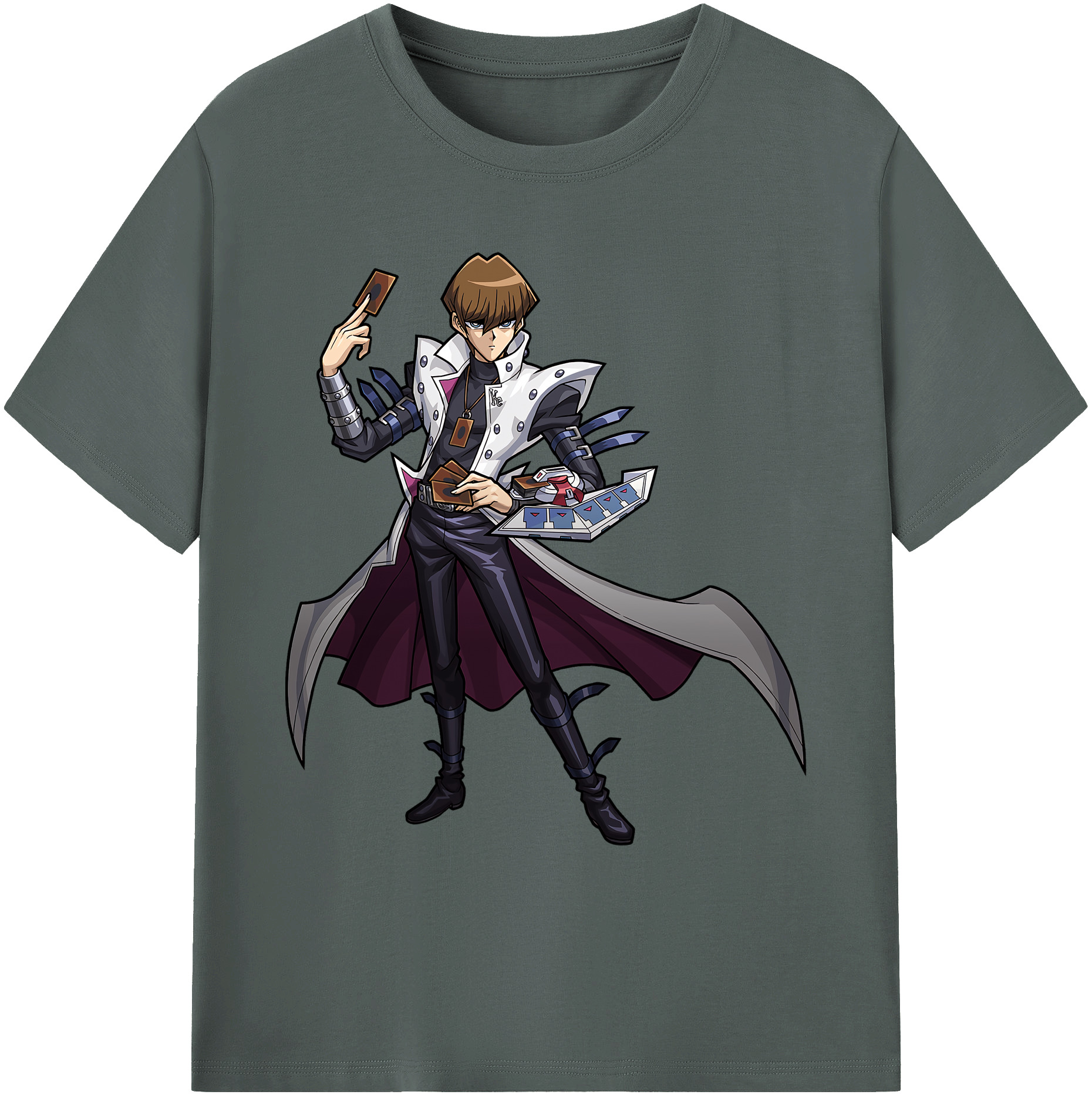 （画像用） 遊☆戯☆王 Yu-Gi-Oh! 綿100％ メンズ半袖Tシャツ｜肌触りやわらか＆通気性